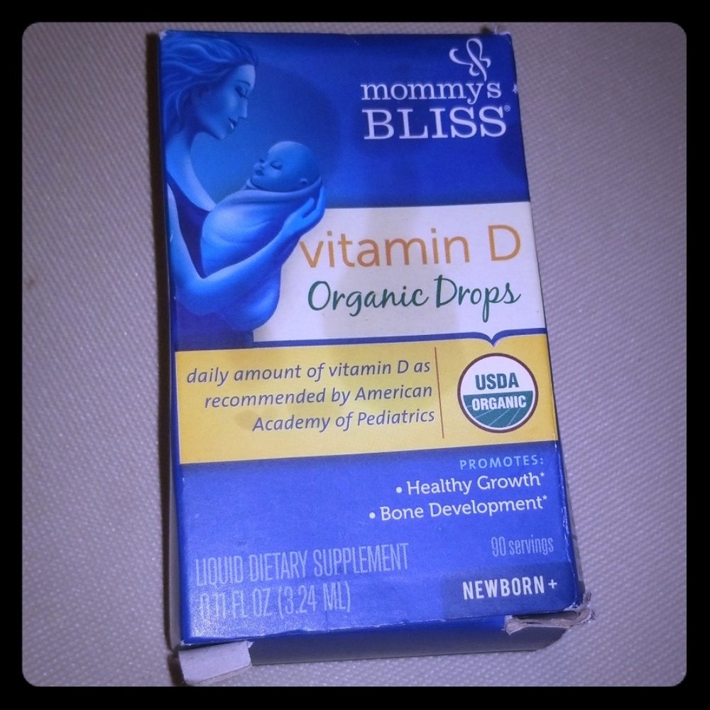 Mommy Bliss Vitamin D organic drops